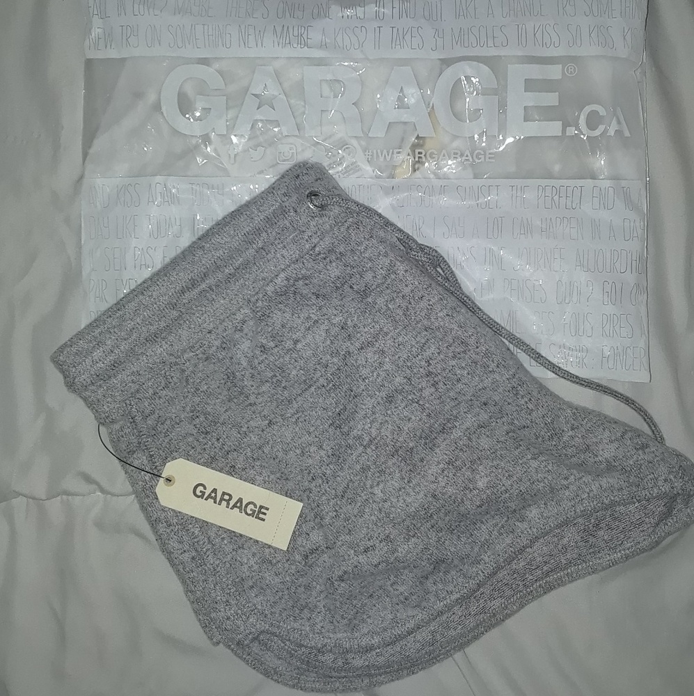 Gray soft shorts